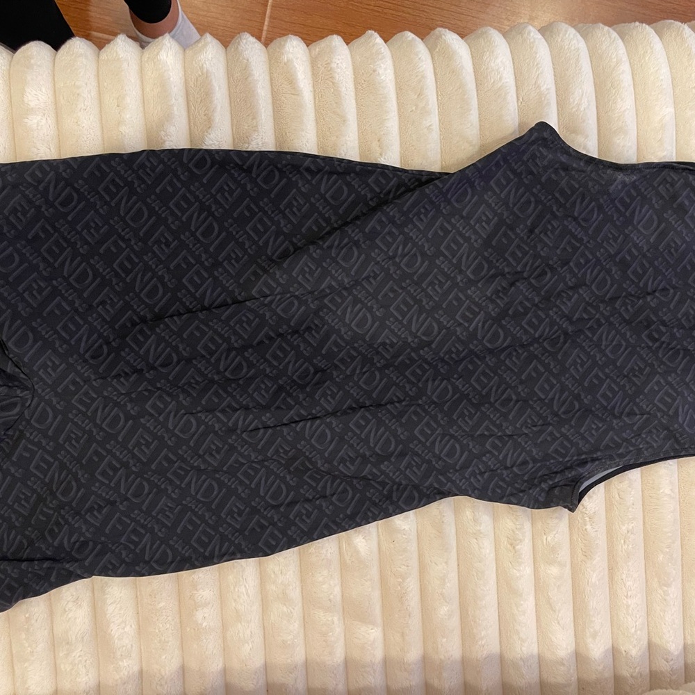 Fendi Black Sleeveless Dress